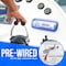 Pyle Pyle Durable Universal Marine Stereo Cover, Water Resistant, Flip-up Door & Neoprene Gasket, PLMRCW3 PLMRCW3 - alternate 2